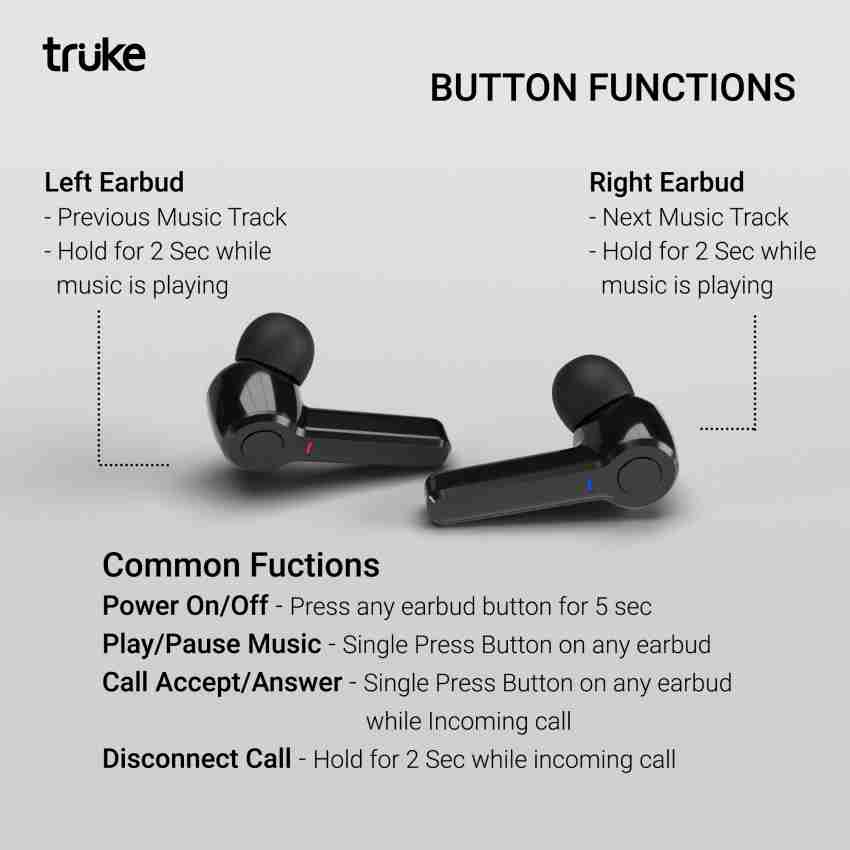 truke Fit Buds Bluetooth Headset Price in India Buy truke Fit