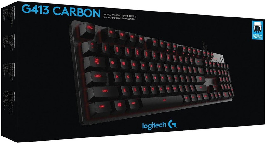Teclado mecanico store logitech g413 carbon