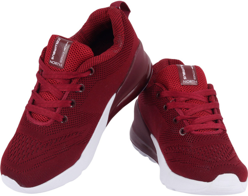 Columbus shoes red colour sales