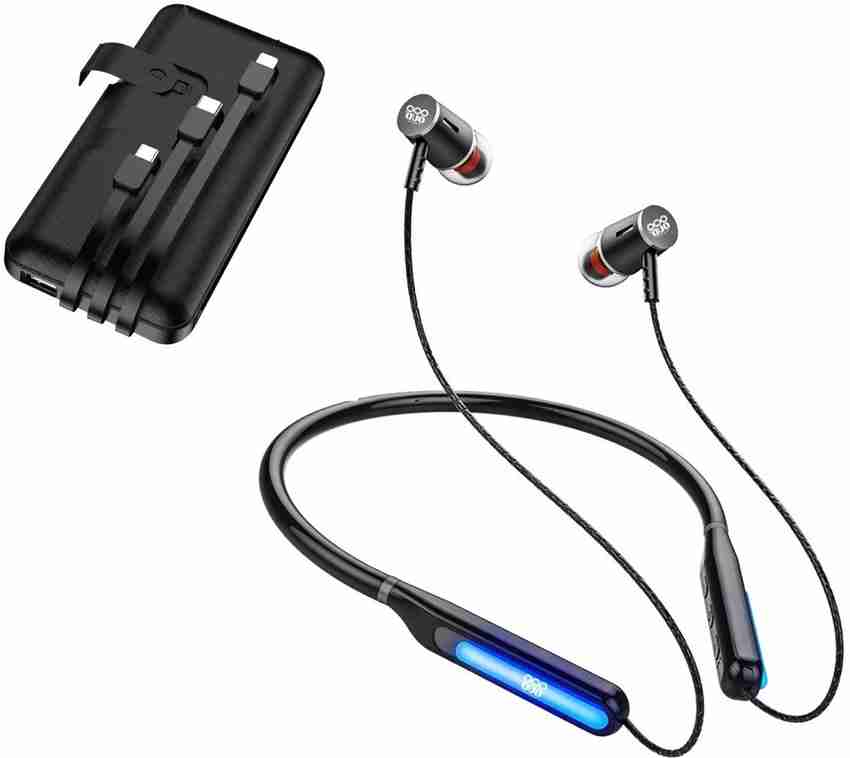 Power bank and on sale earphone combo
