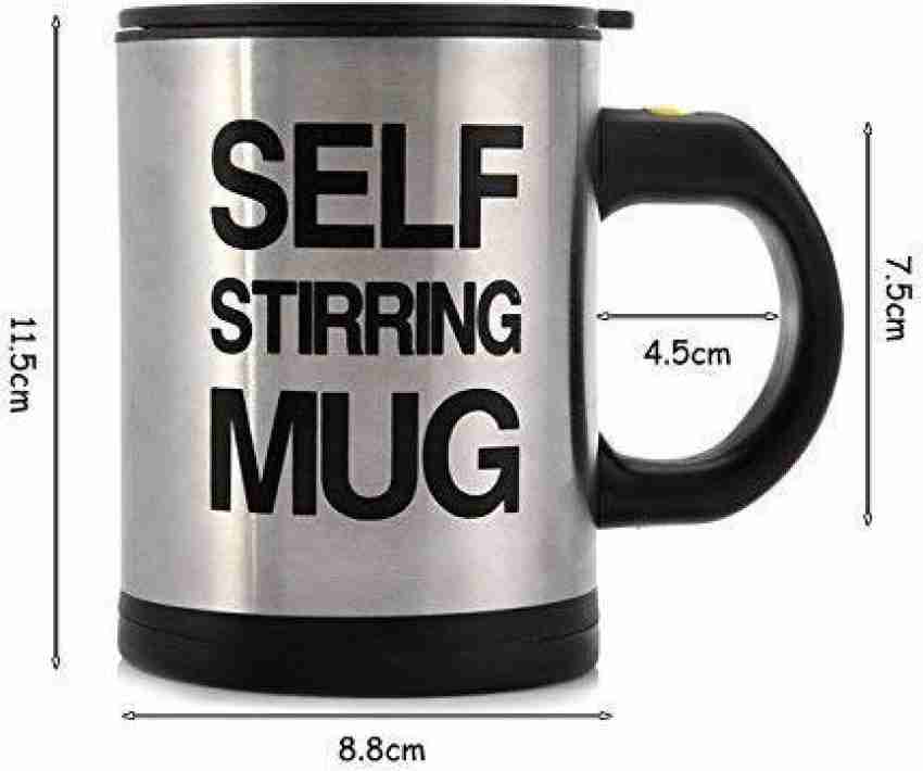 Smart Electric Self-Mixing Mug | Gray