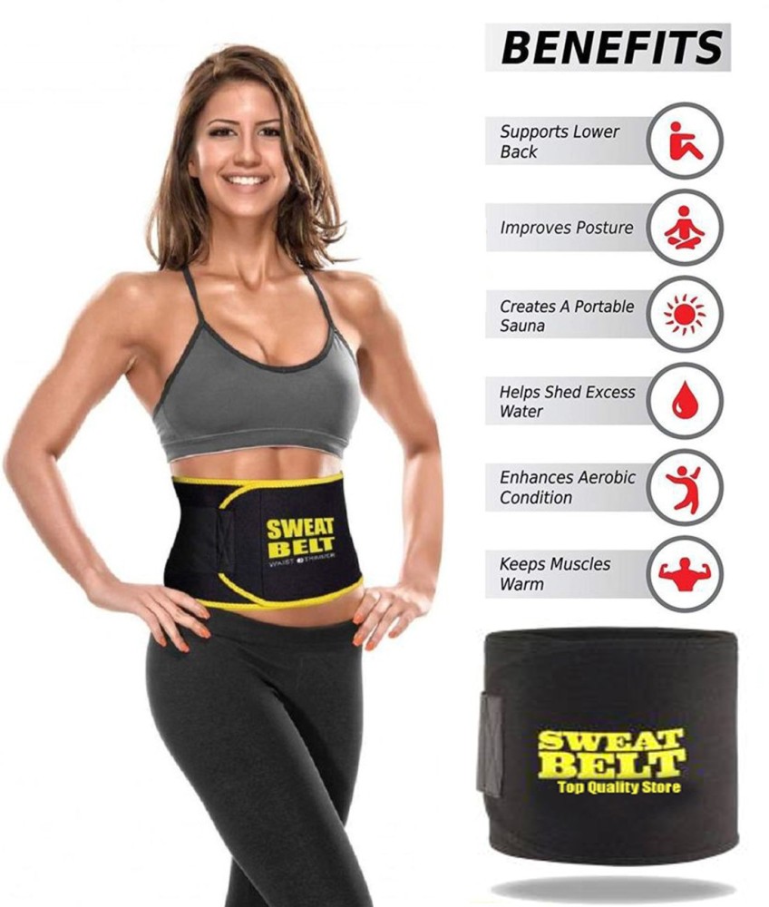 Buy APPGEN Waist Support Belt Sweat Waist Trimmer Fat Burner Exercise Slimming  Belt Online at Best Prices in India - JioMart.
