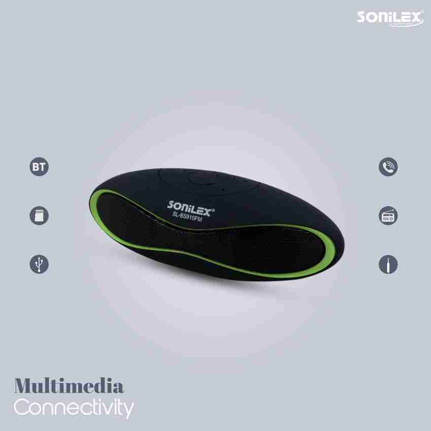 Sonilex bs43fm wireless bluetooth speaker with mic discount