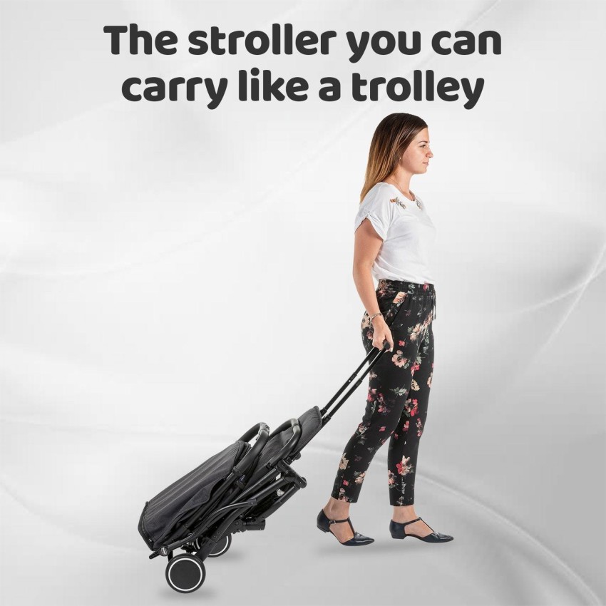Baby Stroller Trolley Car trolley Folding Baby Carriage 2 in 1 Buggy  Lightweight Pram Europe Stroller Original Pushchair Plane - AliExpress