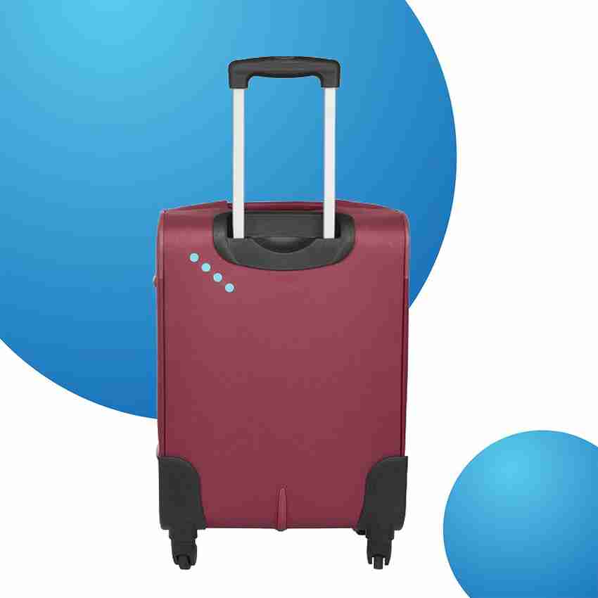 SAFARI STAR 55 4W Expandable Cabin Suitcase 4 Wheels 22 inch RED Price in India Flipkart