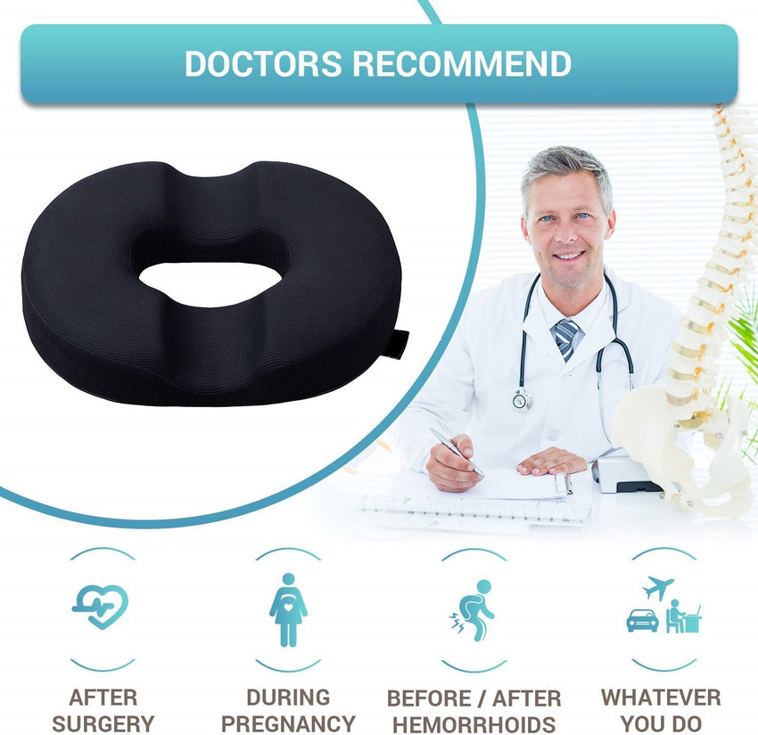 Adofys Donut Seat Cushion Pillow Pain Relief for Hemorrhoids Piles Hip Support Cervical Pillow Buy Adofys Donut Seat Cushion Pillow Pain Relief for Hemorrhoids Piles Hip Support Cervical Pillow Online...