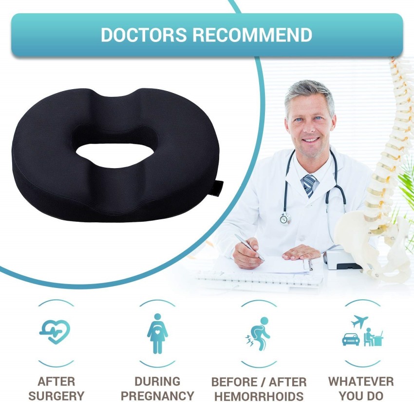 Buy SUPERFINE COMFORT Donut Seat Cushion for Piles , Fistula , Hemorrhoids  , Pregnancy Pain Relief Online at Best Prices in India - JioMart.