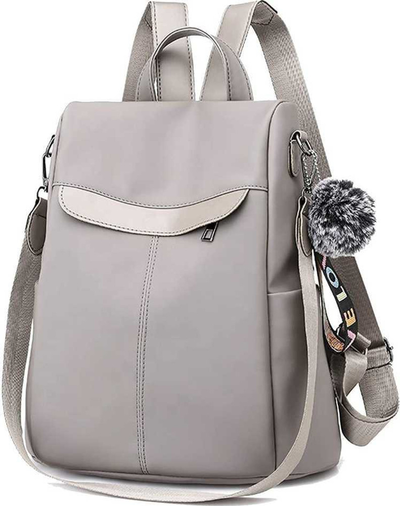 3SIX5 college bags for girls backpack stylish 10 L Backpack Grey