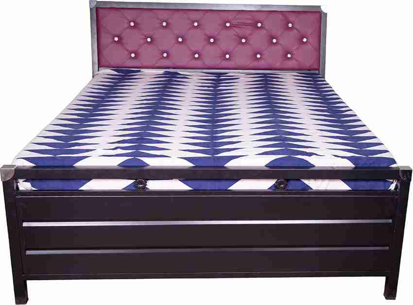 ROYAL METAL FURNITURE Metal Queen Hydraulic Box Bed Price in
