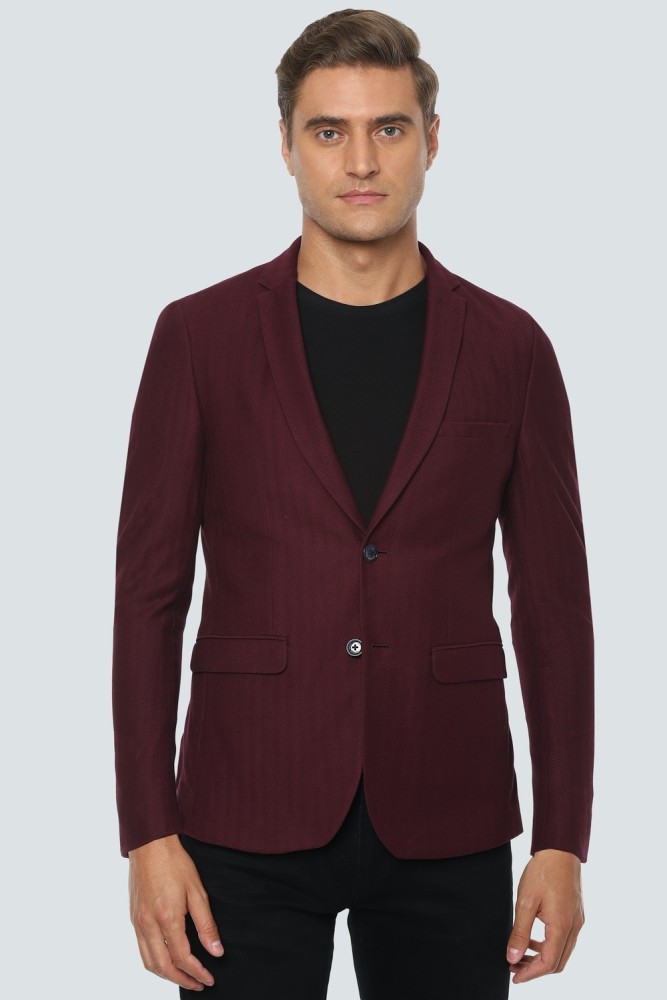 LOUIS PHILIPPE Chevron Single Breasted Formal Men Blazer - Buy LOUIS  PHILIPPE Chevron Single Breasted Formal Men Blazer Online at Best Prices in  India