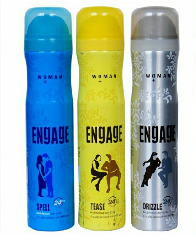 Engage Drizzle Spell and Tease Perfume Body Spray For Women