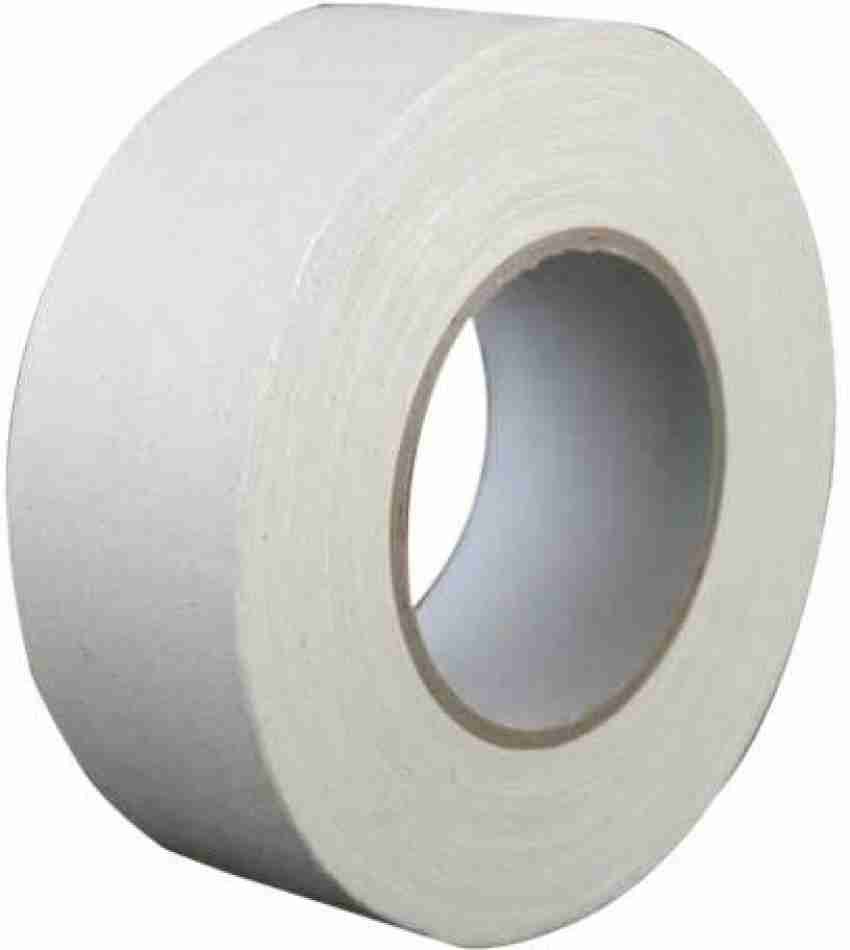 BSPro Adhesive 6Mtr Cotton fabric tape 1 inch 6 m Single Sided