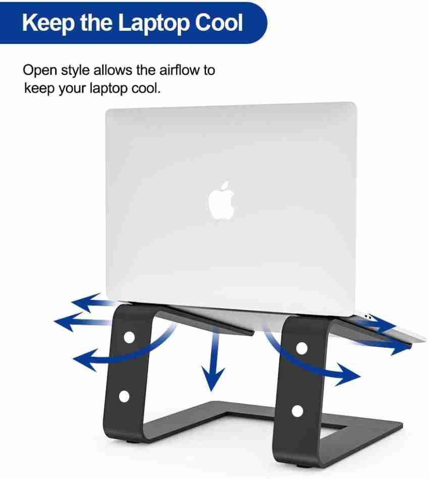 Flipkart SmartBuy Aluminum Laptop Mount Computer Stand,Ventilated Overheat  Protection Laptop Stand Price in India - Buy Flipkart SmartBuy Aluminum Laptop  Mount Computer Stand,Ventilated Overheat Protection Laptop Stand online at