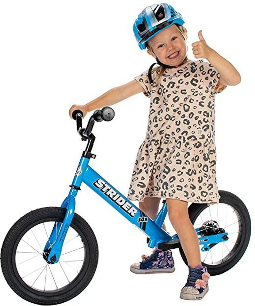 STRIDER 14x Sport Balance Bike Age 3 years to 7 years Blue