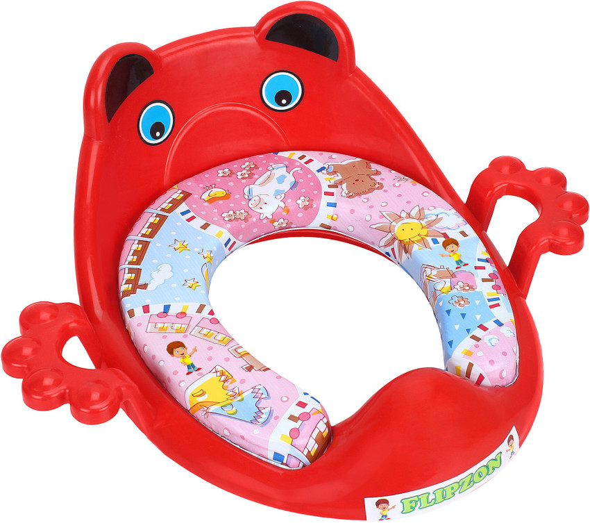 FLIPZON Baby Cushioned Potty Seat Toilet Comfortable Seat with
