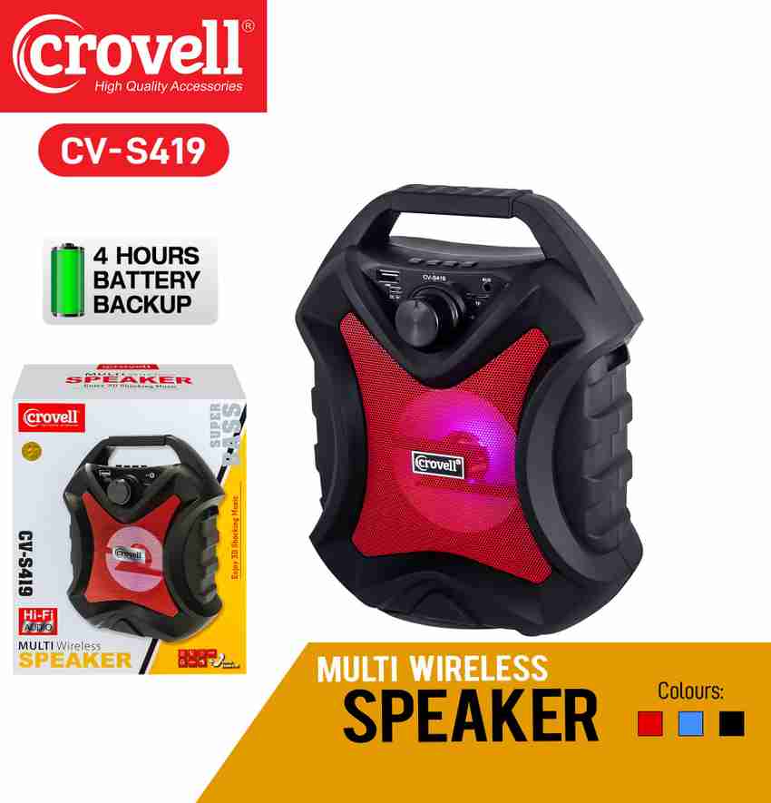 Crovell bluetooth store speaker price