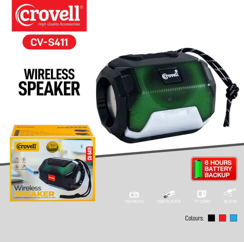 Buy Crovell CV S411 10 W Bluetooth Speaker Online from Flipkart