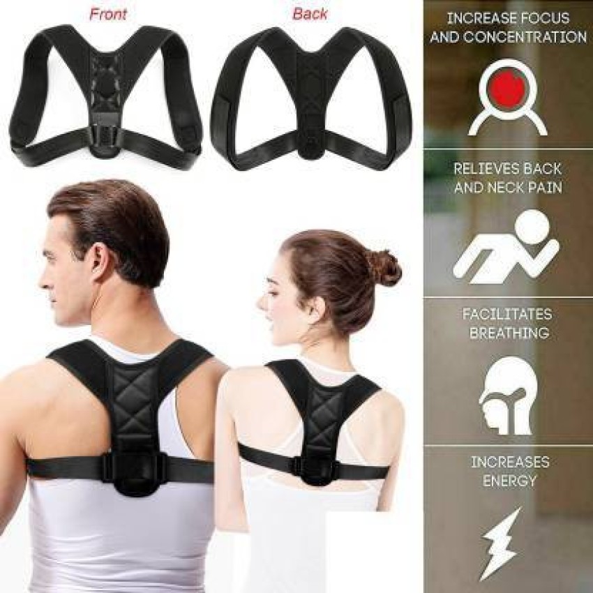 Adjustable Posture Corrector Shoulder Brace Back Support Belt Men Women  Clavicle