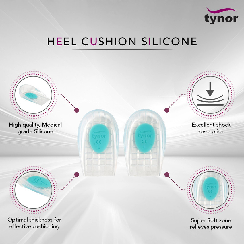 Tynor silicon heel hot sale cushion