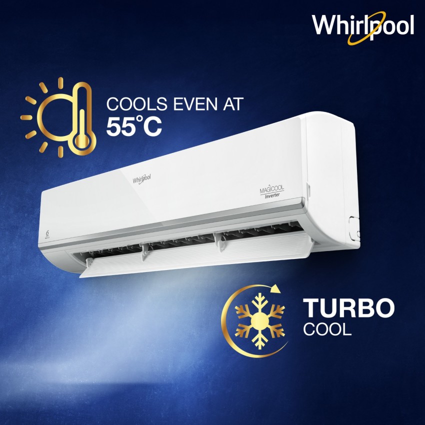 whirlpool 1.5 ton 3 star split inverter ac