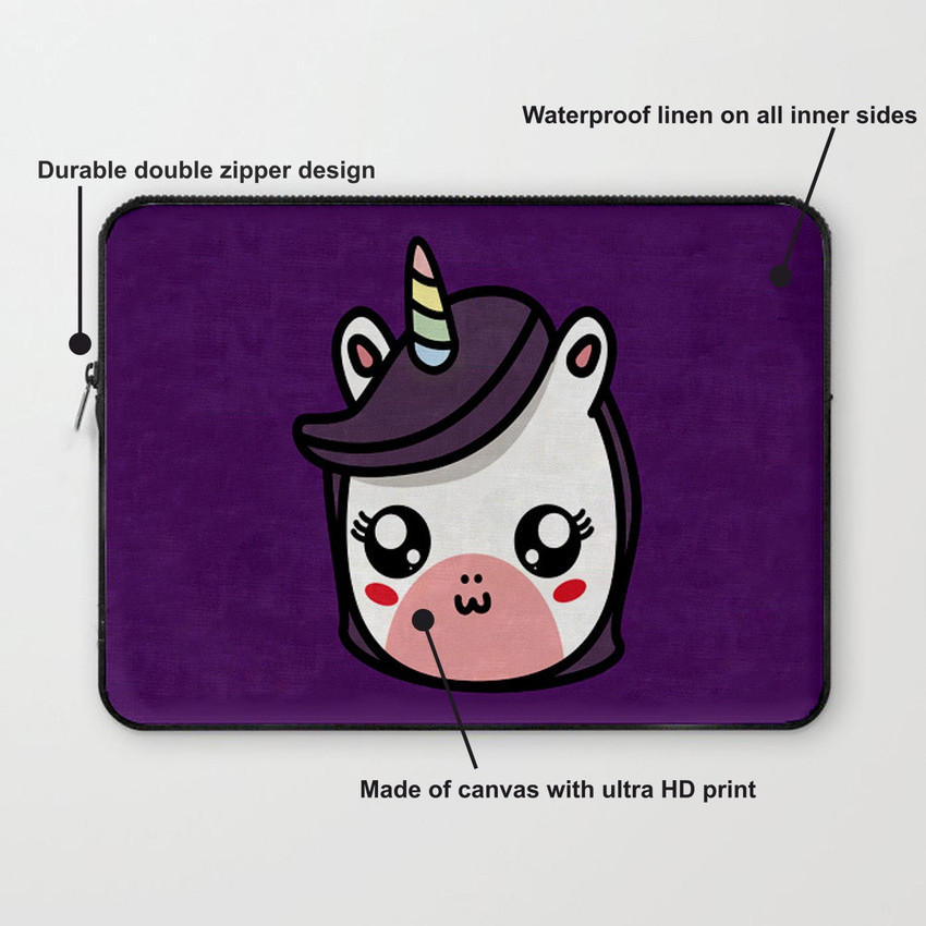 Unicorn laptop case sale