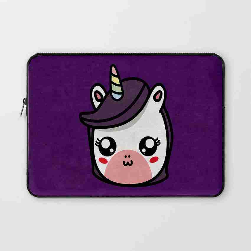 Flipkart Crazy Corner Cute Unicorn Printed 15 Inch Laptop Sleeve Laptop Case Cover with Shockproof Waterproof Linen On All Inner Sides Made of Canvas with Ultra HD Print Gift for