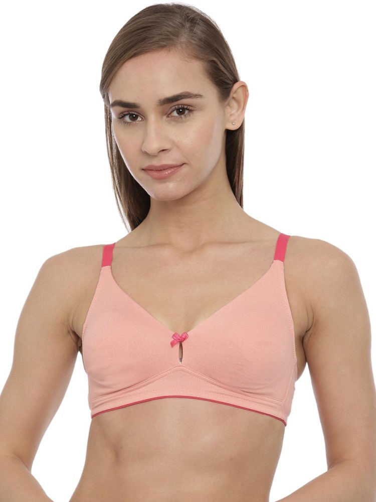 PinkButter FRONT OPEN Fancy Bra Women T-Shirt Non Padded Bra - Buy  PinkButter FRONT OPEN Fancy Bra Women T-Shirt Non Padded Bra Online at Best  Prices in India