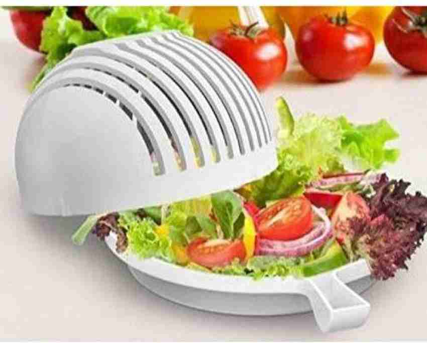 ActrovaX Salad Maker Cutting Bowl Vegetable & Fruit Chopper Price in India  - Buy ActrovaX Salad Maker Cutting Bowl Vegetable & Fruit Chopper online at