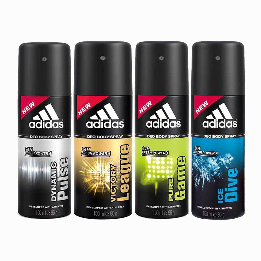 Adidas deo body spray dynamic clearance pulse