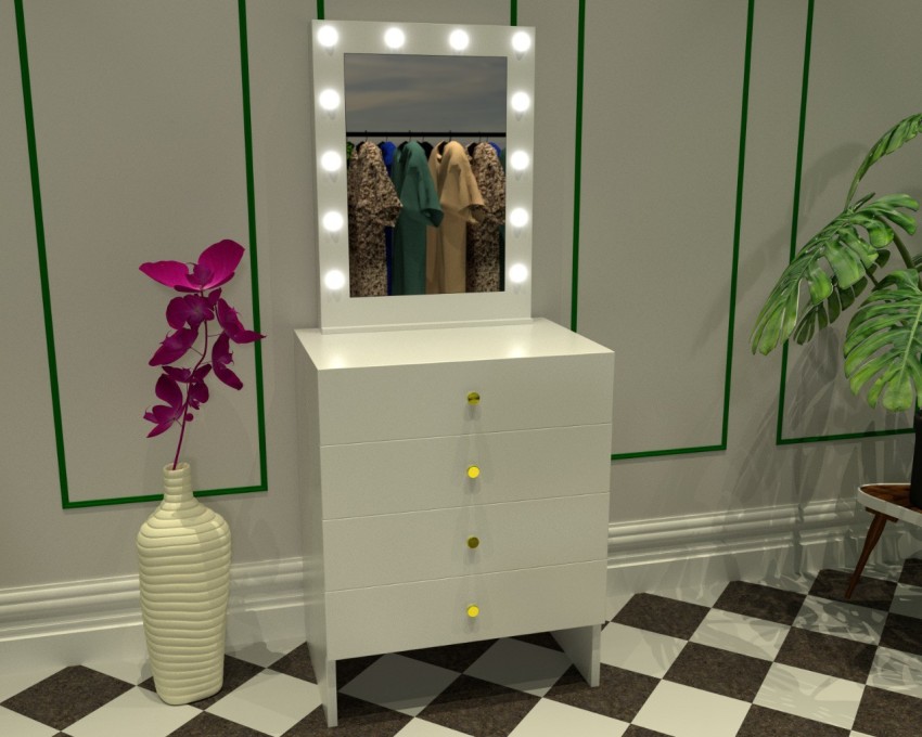 Dressing table deals with mirror flipkart