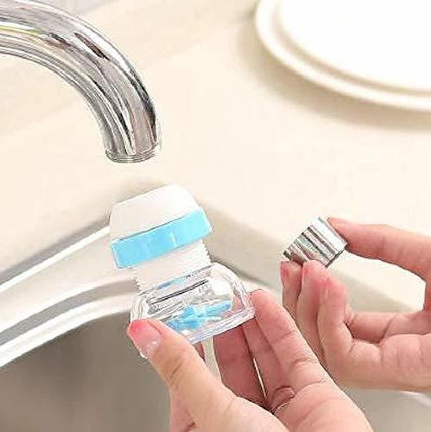Water Filter Faucet Bathroom Sink - 3Pcs Water Filter for Sink Bathroom  Faucet Extender Kitchen Sink Water Filter - 360° Adjustable Shower Head  Filter Shower Faucet Handle for Kitchen Accessories 