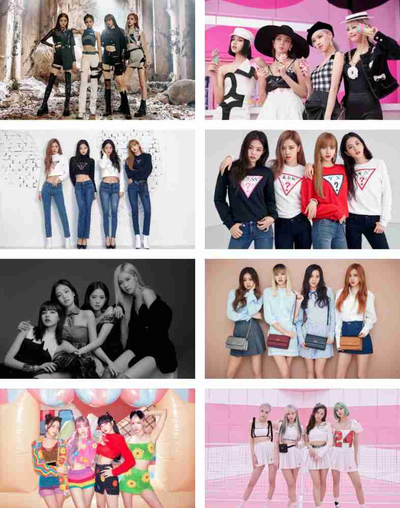 PRINTNET Pack of 16 Blackpink Photocards collection Design-1