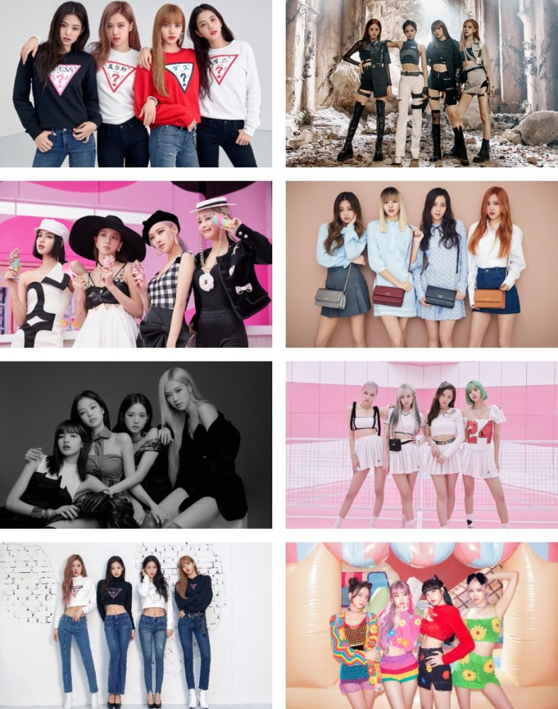 Pack of 8 BLACKPINK K-Pop Band Girls Groups poster Photographic Paper -  Music posters in India - Buy art, film, design, movie, music, nature and  educational paintings/wallpapers at