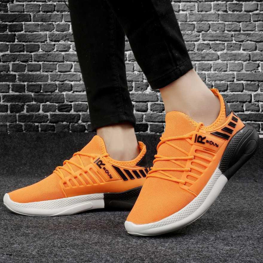 Orange designer shoes hotsell