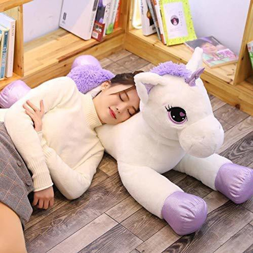 Big purple unicorn stuffed animal top