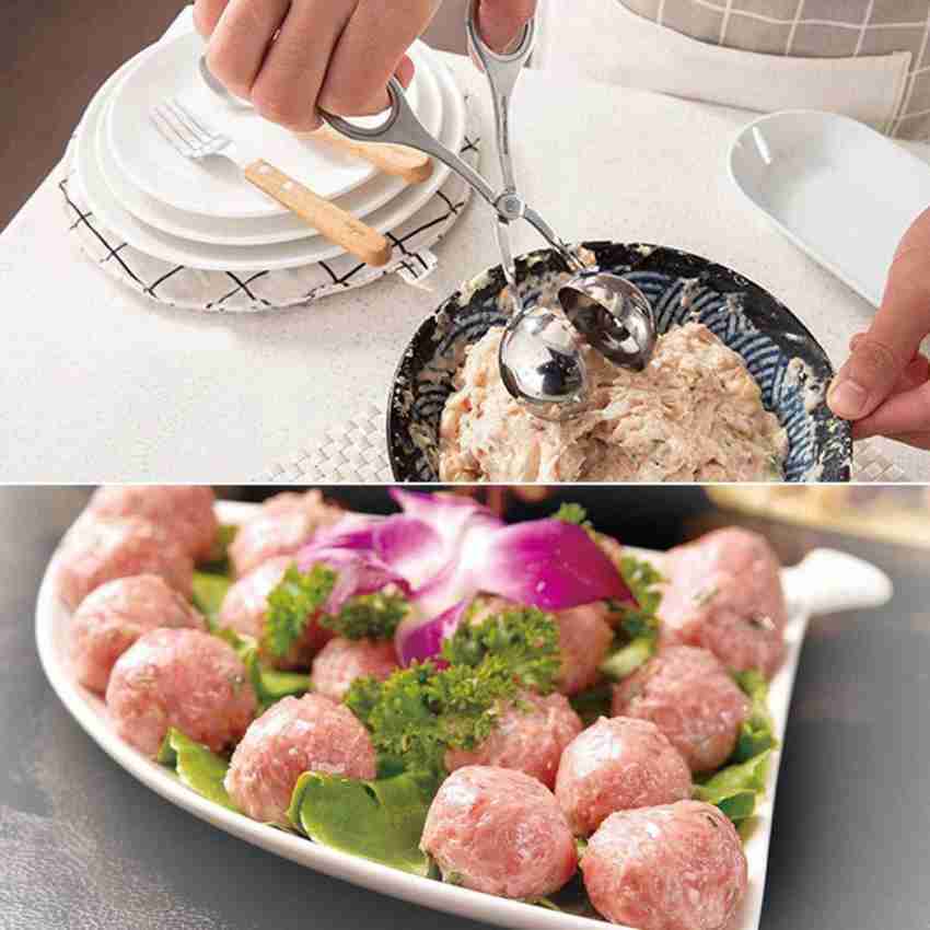Meatball Scooper Cake Pop Scooper Melon Baller Rice Dough Ice Tongs for  Kitchen Tools - China Meatballs Clip and Non-Stick Kitchen Gadgets price