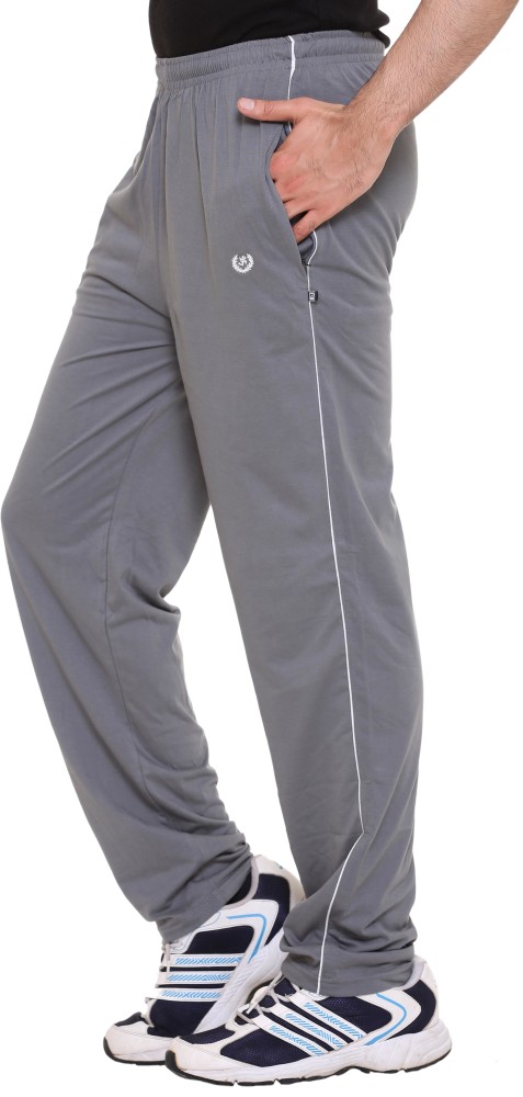 Colors & Blends Solid Men Grey Track Pants - Buy Colors & Blends Solid Men  Grey Track Pants Online at Best Prices in India