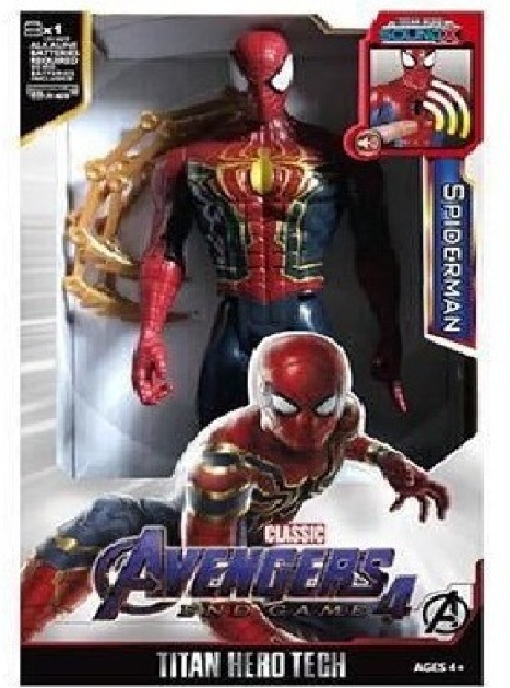 Marvel Spider Man Figure (12 Inch, Multicolour) : : Toys