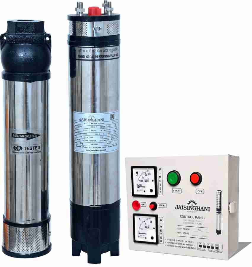 Jaisinghani 3HP Submersible Water Pump Motor V4 30 Stage Total
