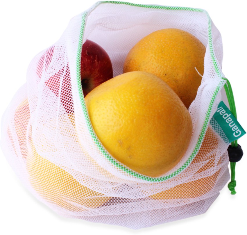 Maruti Plastic Fruit Net Bag Storage Capacity 5 Kg 10 Kg Size 10inch  length