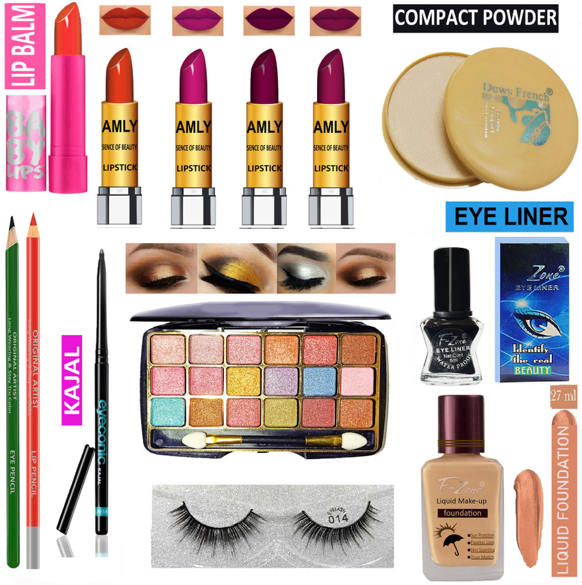 AMLY All In One Makeup Kit For Women And Girls RB09 Price in