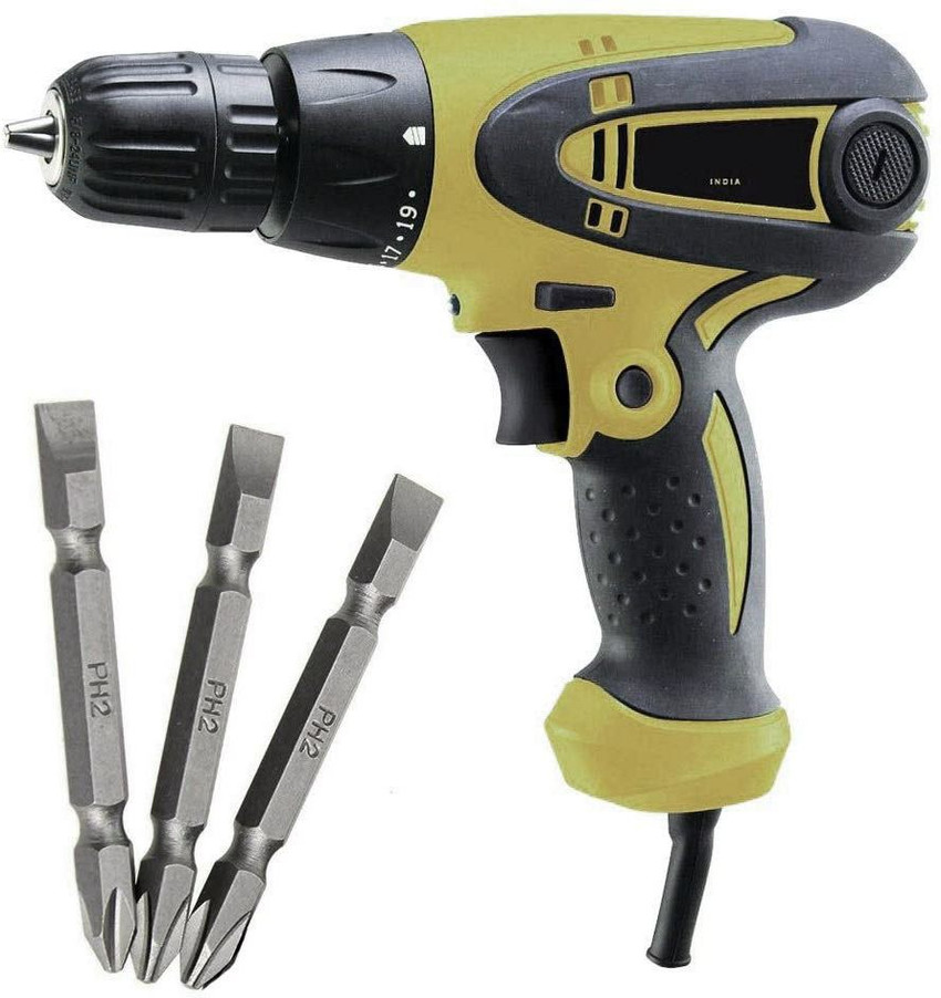 XDLB XDLB 1CL SG Electric SCREWGUN come Drill Machine Reverse Forward With PH2 Bitset color as per Availability Pistol Grip Drill Price in India Buy XDLB XDLB 1CL SG Electric SCREWGUN come Drill Machi...