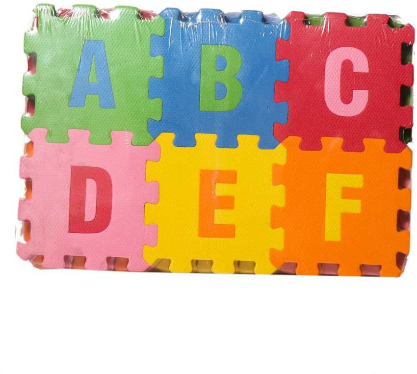 FABIUM 36 Pieces Mini Puzzle Foam Mat For Kids Interlocking