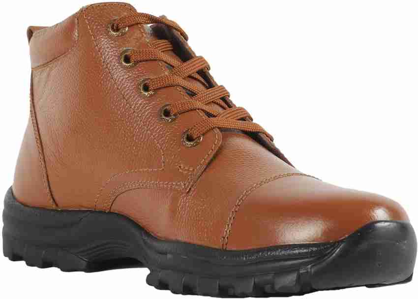 Force One Ankle Length Leather Shoes Boots For Men Buy Force One