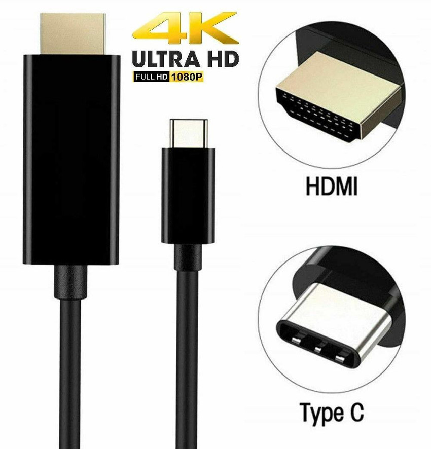 Usb c hdmi kabel 3m outlet