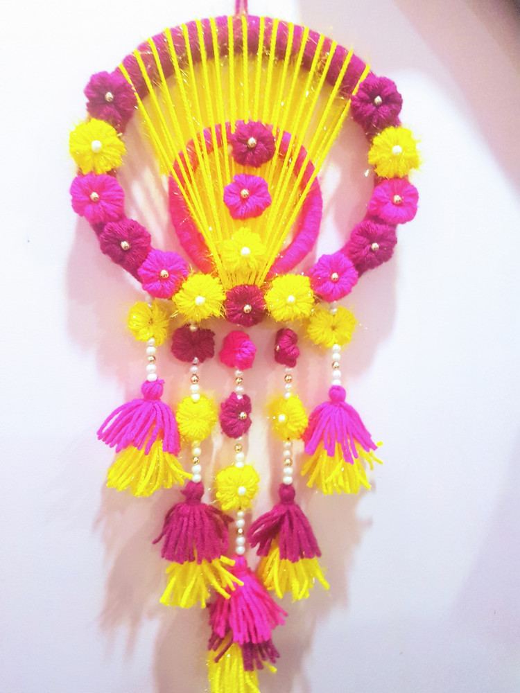 AVCREATIONS Woolen Shiny Wall hanging Price in India Buy