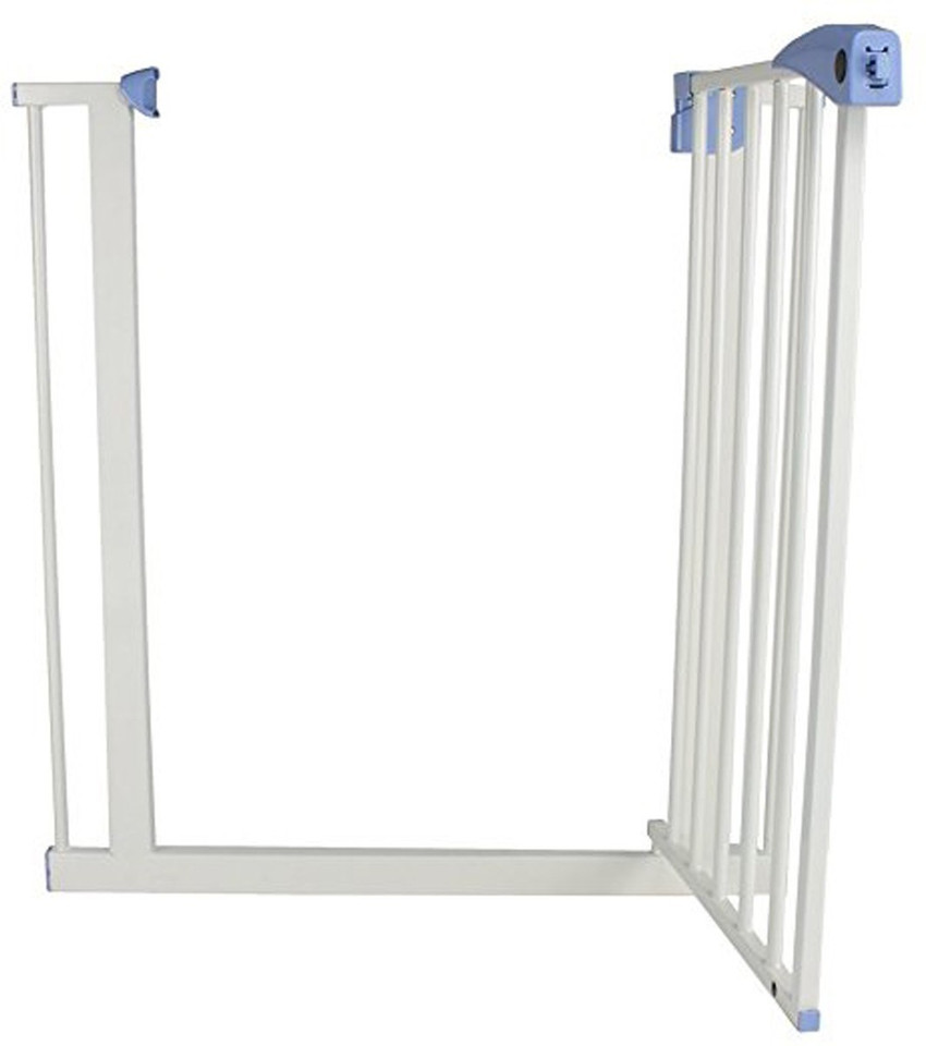 SYGA Easy Open Walk Thru Steel Safety Gate Great for Pets and