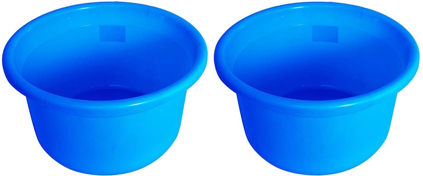 KUBER INDUSTRIES Plastic Unbreakable Multipurpose Bath Tub/Washing