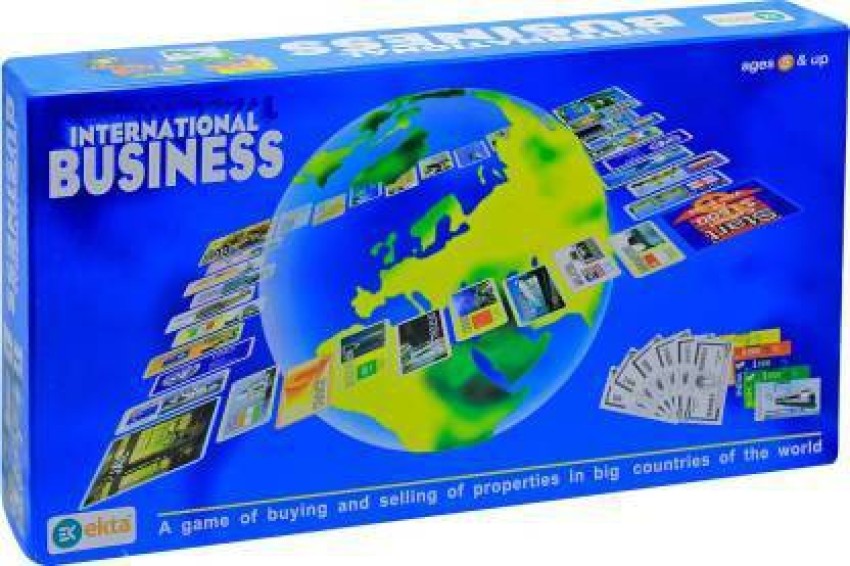 Ekta Toys Ekta International Business Board Game Family Game Money