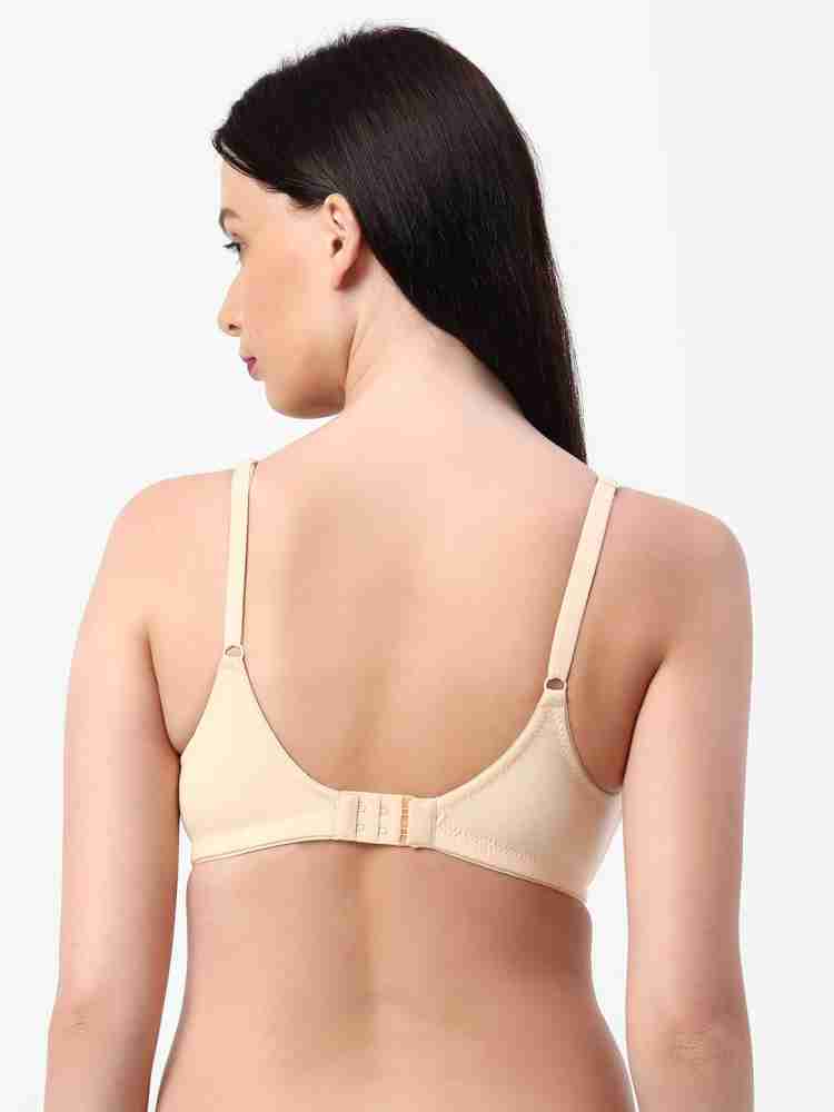 Planetinner PLANETinner Non-Padded, Non-Wired, Low Coverage Grey Plunge bra  Women Plunge Non Padded Bra